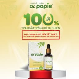 Thumbnail Tinh Dầu Tràm Gió 100% Nguyên Chất Dr.Papie Phòng Cảm Cúm, Cảm Lạnh, Giữ Ấm Cơ Thể Cho Bé Từ Sơ Sinh - 30ml 1