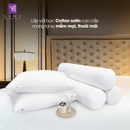 Thumbnail Cặp Ruột Gối Nằm Cao Cấp Khách Sạn 5 Sao SAMY BEDDING Luxury Microliquid Ammonia Lông Vũ 2