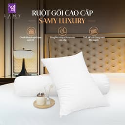 Thumbnail Ruột Gối Ôm Cao Cấp SAMY BEDDING Khách Sạn 5 Sao Luxury Microliquid Ammonia Lông Vũ 1