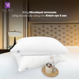 Thumbnail Ruột Gối Ôm Cao Cấp SAMY BEDDING Khách Sạn 5 Sao Luxury Microliquid Ammonia Lông Vũ 3
