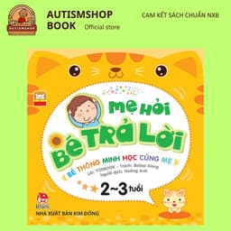 Thumbnail Sách - Mẹ hỏi bé trả lời, bé thông minh học cùng mẹ - Dành cho bé 2 đến 3 tuổi 1