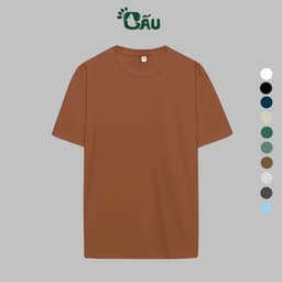 Thumbnail Áo thun Gấu 194 phông trơn cổ tròn tay ngắn, vải Su xược mềm mịn, co dãn, from nhỏ - XUOC 2