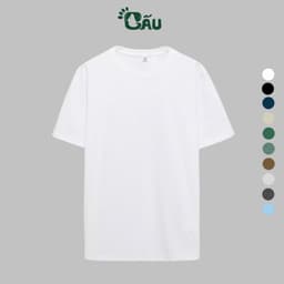 Thumbnail Áo thun Gấu 194 phông trơn cổ tròn tay ngắn, vải Su xược mềm mịn, co dãn, from nhỏ - XUOC 3