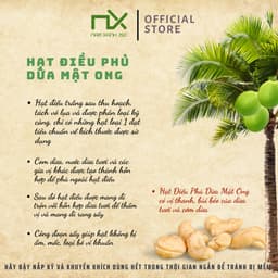 Thumbnail Nam Xanh Hạt Điều Phủ Dừa Mật Ong Cashew Nuts Coconut Honey 3