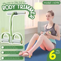 Thumbnail - 6011N Dây Kéo cơ Đàn Hồi Kháng Lực 6 ống Cao Su gọn nhẹ hỗ trợ Tập Bụng Tại Nhà 2
