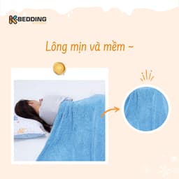 Thumbnail Chăn Tuyết Cao Cấp K-Bedding By Everon mềm mịn, giữ nhiệt tốt 2 kích thước thích hợp bốn mùa 3