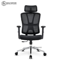 Thumbnail Ghế công thái học Nghiafurniture Joy-h, bảo hành 3 năm, lưới thoáng khí, ngả ghế 120 độ 4