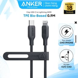 Thumbnail Cáp Sạc Anker TPE Bio-Based 542 USB-C to Lightning Dài 0.9M - A80B1 1