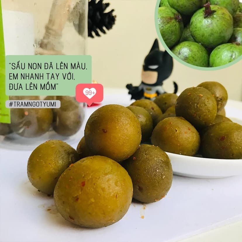 Ảnh Sấu giòn chua ngọt Trạm ngọt Yumi Ô mai xí muội ăn vặt thơm ngon chuẩn vệ sinh 2