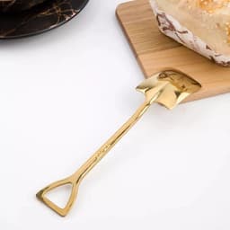 Thumbnail Thìa inox 304 mạ vàng cao cấp Yeahcook 3