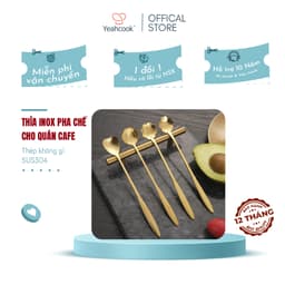 Thumbnail YEAHCOOK Thìa inox pha chế dành cho quán cafe thiết kế sang trọng 1