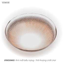Thumbnail Kính áp tròng VIVIMOON EYECONIC lens cận cho mắt thở màu nâu baby Savage Brown, giãn tròng to 14.5mm hạn sử dụng 6 tháng 4
