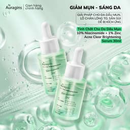 Thumbnail Tinh Chất Giảm Thâm The Auragins 10% Niacinamide + 1% Zinc Acne Clear Serum 3