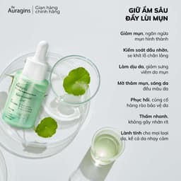Thumbnail Tinh Chất Giảm Thâm The Auragins 10% Niacinamide + 1% Zinc Acne Clear Serum 4