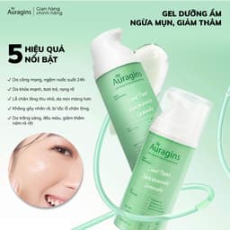 Thumbnail Gel dưỡng ẩm ngừa mụn, giảm thâm The Auragins Skin Gel Cream 100ml 4