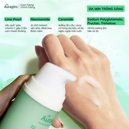 Thumbnail Gel dưỡng ẩm ngừa mụn, giảm thâm The Auragins Skin Gel Cream 100ml 3