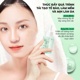 Thumbnail Tinh Chất Tẩy Tế Bào Chết The Auragins 7.5% AHA + 0.5% BHA Gentle Peeling 4
