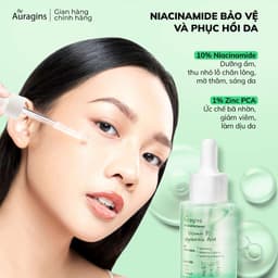 Thumbnail Tinh Chất Cấp Ẩm The Auragins 8% Vitamin B5 & Hyaluronic Acid Serum 30ml 4