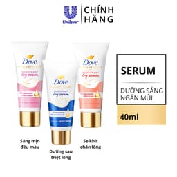 Thumbnail [CHÍNH HÃNG] Dove Serum dưỡng sáng khử mùi Dove dành cho nữ với 3% Niacinamide giúp da sáng mịn đều màu 40ml tốt như lăn 2