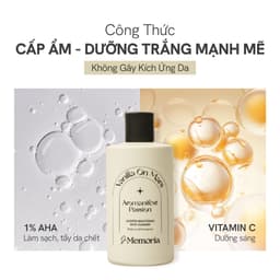 Thumbnail Sữa Tắm Trắng Da Hương Nước Hoa Thư Giãn De Memoria Scented Brightening B​ody Cleanser 300ml 3