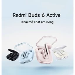 Thumbnail Tai Nghe Bluetooth Xiaomi Redmi Buds 6 Active / Giảm Tiếng Ồn / Pin 30h /  Bảo Hành 12Tháng (Không kèm sạc) 3