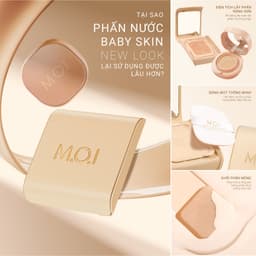 Thumbnail Phấn nước che phủ mỏng nhẹ mịn mướt MOI Baby Skin Cushion SPF 50+ PA+++ 12g 2