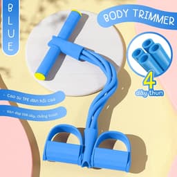 Thumbnail - 6011 Dây Tập Bụng, Dây Kéo Đàn Hồi Kháng Lực 4 Ống Cao Su Tập Bụng Tại Nhà 2