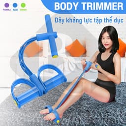 Thumbnail - 6011 Dây Tập Bụng, Dây Kéo Đàn Hồi Kháng Lực 4 Ống Cao Su Tập Bụng Tại Nhà 1