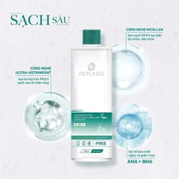 Thumbnail Tẩy Trang Thuần Chay Cho Da Dầu Mụn Derladie Cleansing Water Witch Hazel Micellar Unsented 500ml 2