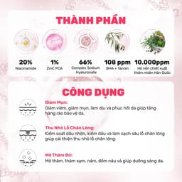 Thumbnail Serum Giảm Mụn, Mờ Thâm Đỏ, Thu Nhỏ Lỗ Chân Lông Niacinamide 20% Derladie Laboratoire Pore Tightening Ampoule 30ml 3