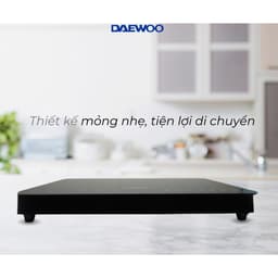 Thumbnail Bếp Đôi Điện Từ Hồng Ngoại Daewoo DWHB-3801C, mặt kính pha lê bóng 3800W 4