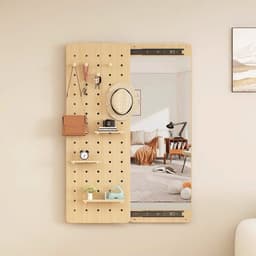 Thumbnail Gương cánh trượt thông minh Chữ nhật led cảm ứng viền phun cát cao cấp VUADECOR (tặng kệ và núm gỗ) kích thước 65x120 3