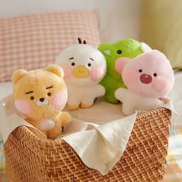 Thumbnail Gối ôm Babydreaming má hồng Apeach, Ryan, Choonsik, Frodo, Con, Jay-G Kakao Friends 1