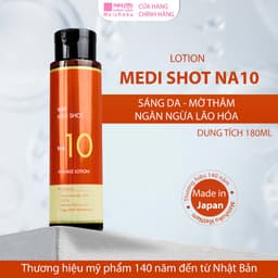 Thumbnail Nước Hoa Hồng Dưỡng Sáng Làm Mịn Da Niacinamide 10% Lotion NA10 MEISHOKU 180ML 2
