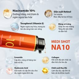 Thumbnail Nước Hoa Hồng Dưỡng Sáng Làm Mịn Da Niacinamide 10% Lotion NA10 MEISHOKU 180ML 4