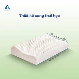 Thumbnail Gối Cao Su Aroma 40cm x 60cm - Lượn Sóng và Ovan - Giao Ngẫu Nhiên 3