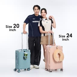 Thumbnail Vali SUNNY SV15 - Vali du lịch, vali khóa kéo thời trang nhựa PC + ABS bảo hành 5 năm 3