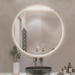 Thumbnail Gương tròn treo tường led cảm ứng cao cấp VUADECOR kích thước theo yêu cầu 4