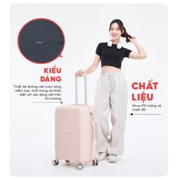 Thumbnail Vali kéo SUNNY ROGER - size 20/24/28 inch nhựa PP chống vỡ, vali thời trang bền đẹp bảo hành 10 năm 4