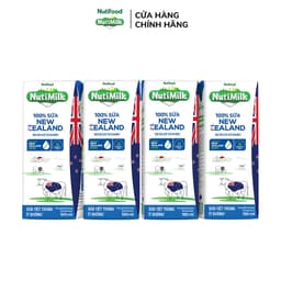 Thumbnail Thùng Sữa Tiệt Trùng New Zealand NutiMilk Ít Đường 180ml 3