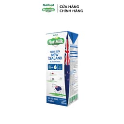 Thumbnail Thùng Sữa Tiệt Trùng New Zealand NutiMilk Ít Đường 180ml 2