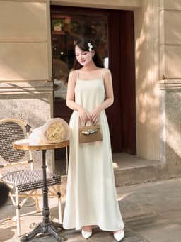 Thumbnail Đầm Maxi Hai Dây Thanh Lịch - EDINI - D1653 1