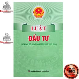 Thumbnail Sách - Luật đầu tư (NXB Lao Động) 1