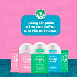Thumbnail Dung dịch vệ sinh phụ nữ Chilly Protect chiết xuất cỏ xạ hương hỗ trợ kháng khuẩn 4