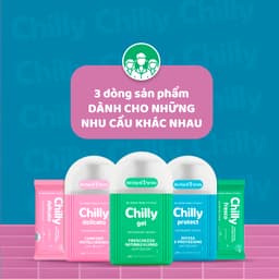 Thumbnail Combo 2 Dung dịch vệ sinh phụ nữ Chilly Delicato chiết xuất lô hội dưỡng mềm mại, sạch dịu êm chai 200ml 4
