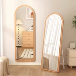 Thumbnail Gương đứng soi toàn thân khung gỗ nhiều màu VUADECOR nịnh dáng cao cấp kích thước 50x150cm 1