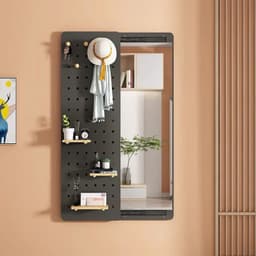 Thumbnail Gương cánh trượt thông minh chữ nhật led cảm ứng viền phun cát cao cấp VUADECOR (tặng kệ và núm gỗ) kích thước 95x140 3