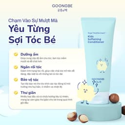 Thumbnail Dầu Xả Nuôi Dưỡng Tóc Mềm Mại Cho Bé GOONGBE  Kids Softening Conditioner 200ml 2