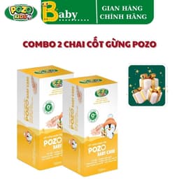 Thumbnail Nước Cốt Gừng Pozokid Giữ Ấm Cho Bé COMBO 2 HỘP TIẾT KIỆM 1