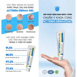 Thumbnail Gel Bôi Mụn ACTIDEM Giúp Làm Giảm Và Khắc Phục Mụn Thâm Chuyên Sâu ACTIDEM 18g/40g 3